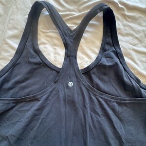 lululemon athletica Black Racerback Tank Top